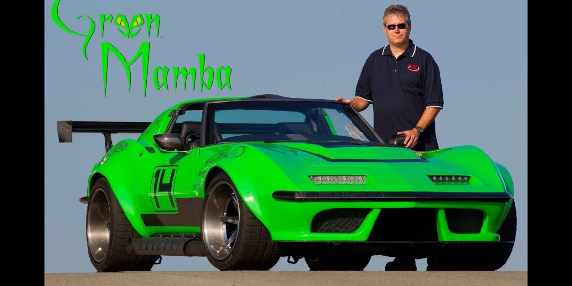 The Story Behind This 'Green Mamba' Corvette