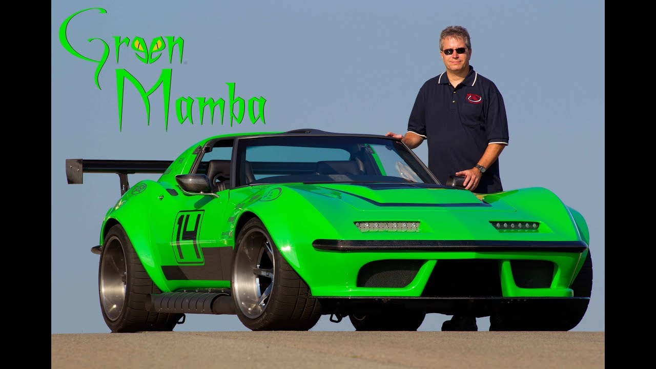 The Story Behind This 'Green Mamba' Corvette