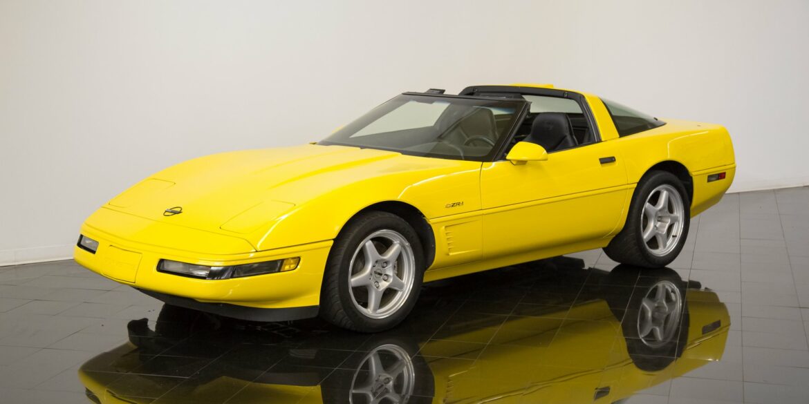 Corvette Of The Day: 1995 Corvette In Competition Yellow