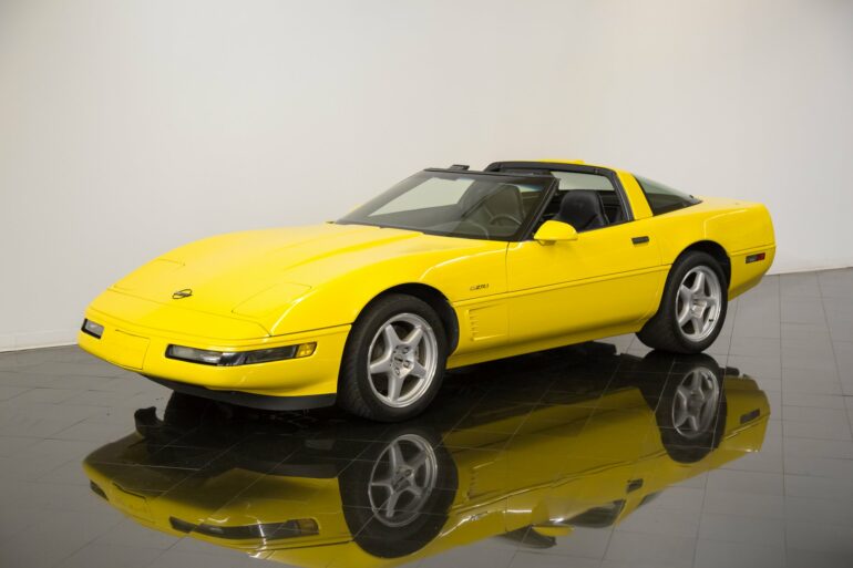 Corvette Of The Day: 1995 Corvette In Competition Yellow