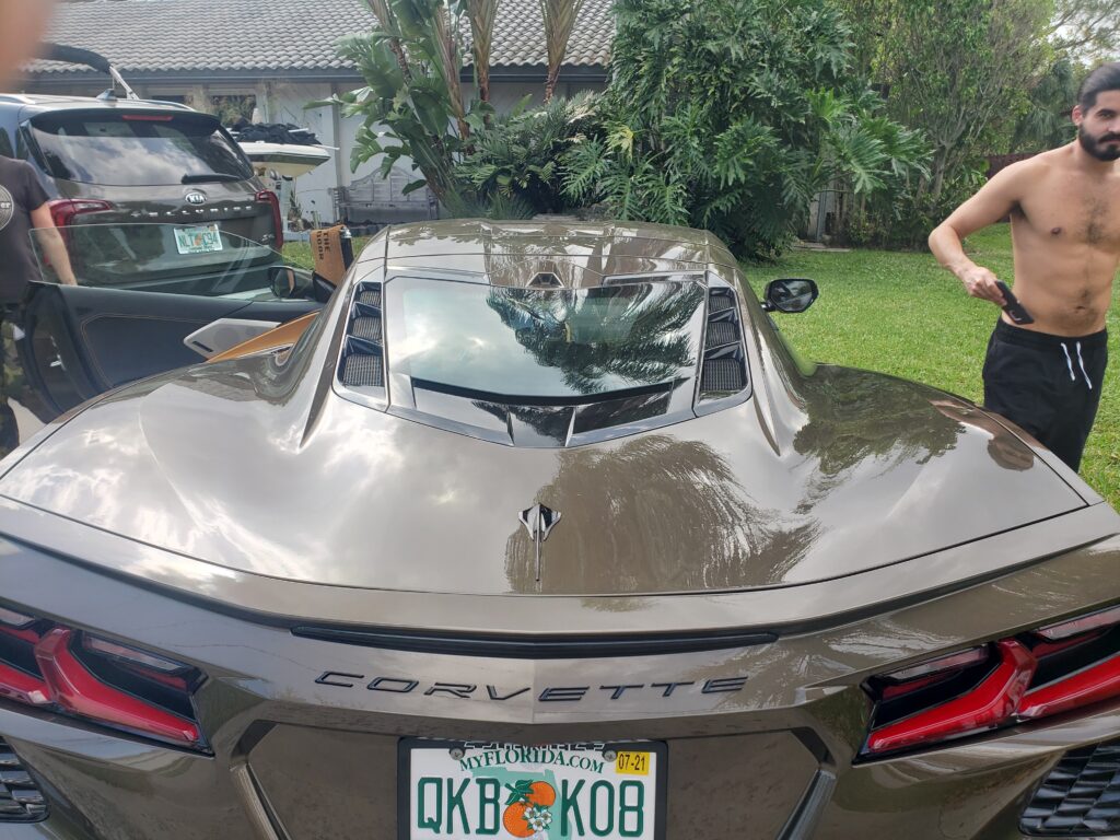 This 2020 Corvette is currently for sale with an asking price of $98,000.