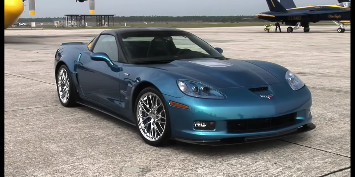 2009 Corvette ZR1 vs F/A-18 Hornet Fighter Jet
