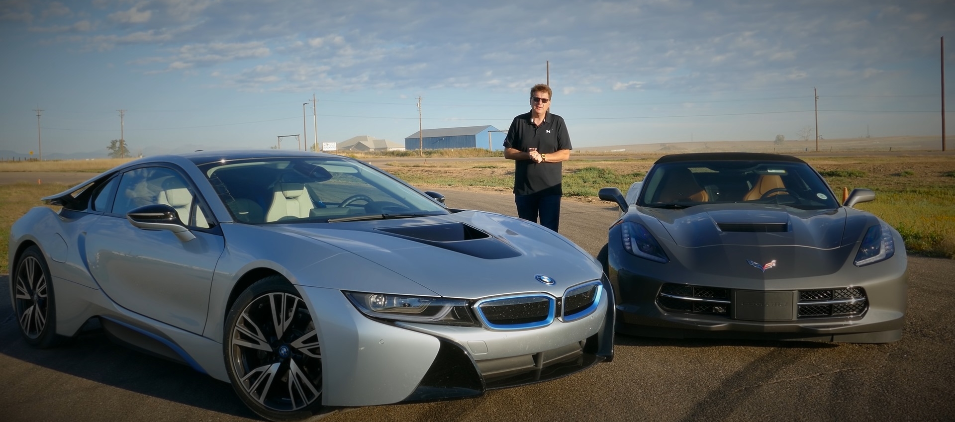 Drag Race: 2015 Chevy Corvette Stingray vs BMW i8