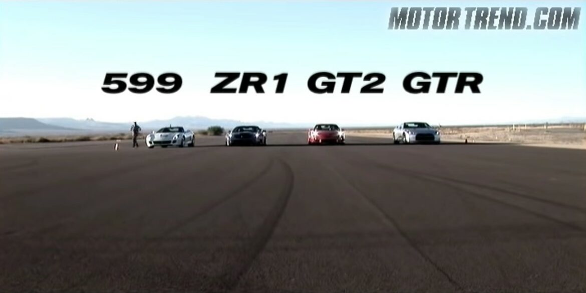 The 2009 Corvette ZR1 Is The Drag Race King
