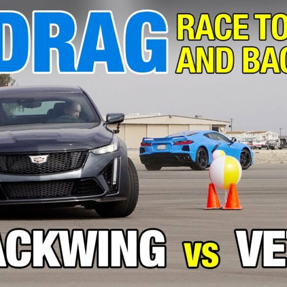 U-Drag Series: 2020 Chevrolet Corvette C8 vs. 2022 Cadillac CT5-V Blackwing