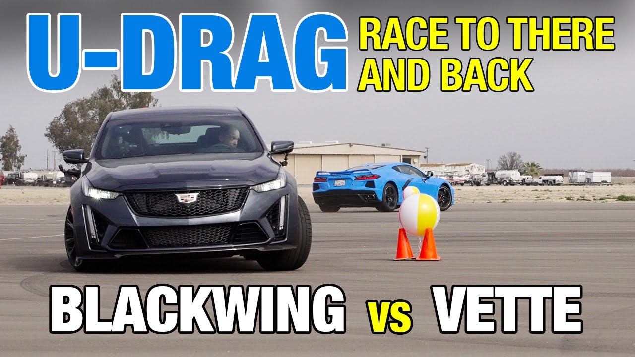 U-Drag Series: 2020 Chevrolet Corvette C8 vs. 2022 Cadillac CT5-V Blackwing