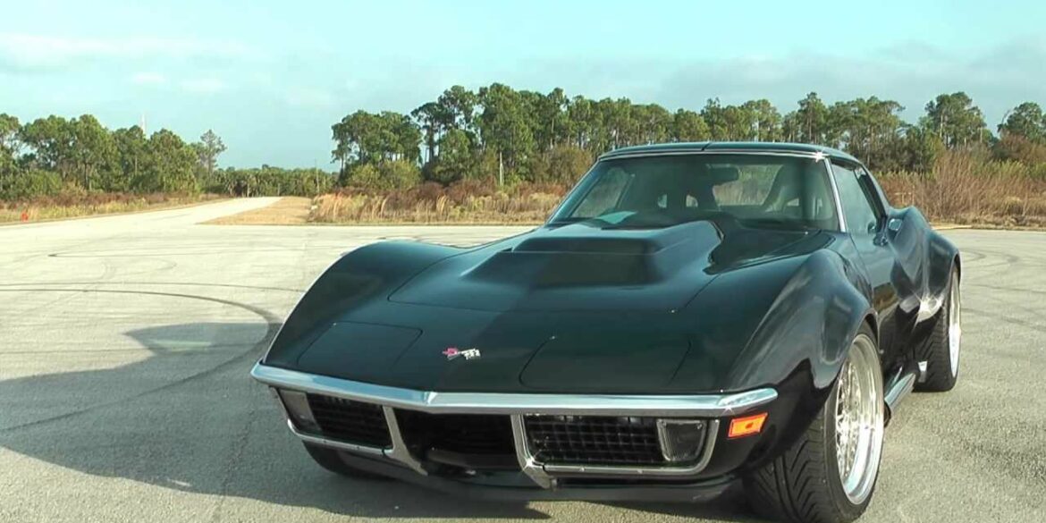 Supercharged LS6 1972 Corvette Drive-By