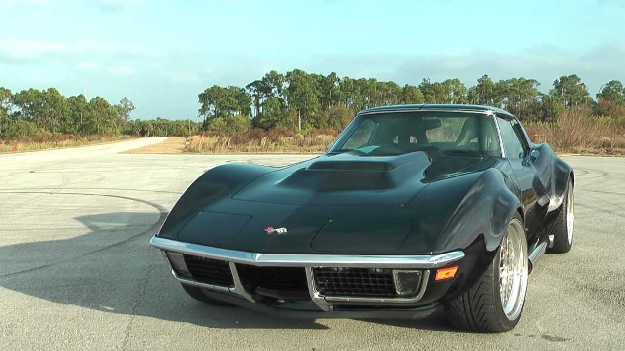 Supercharged LS6 1972 Corvette Drive-By