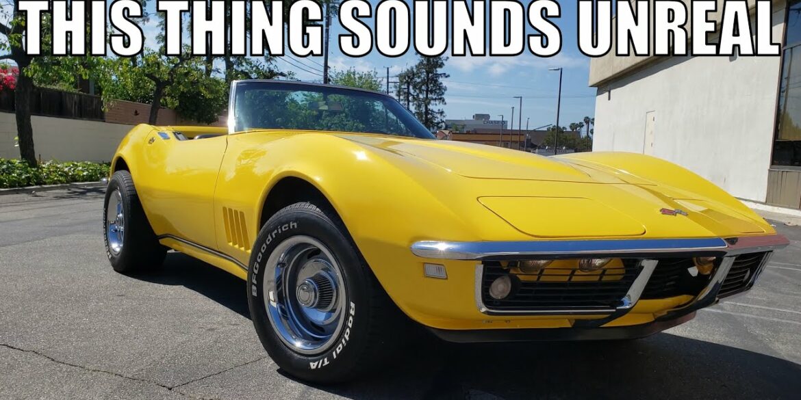 Cruising The Streets On A 1968 Chevrolet Corvette