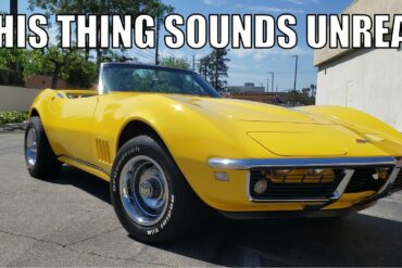 Cruising The Streets On A 1968 Chevrolet Corvette