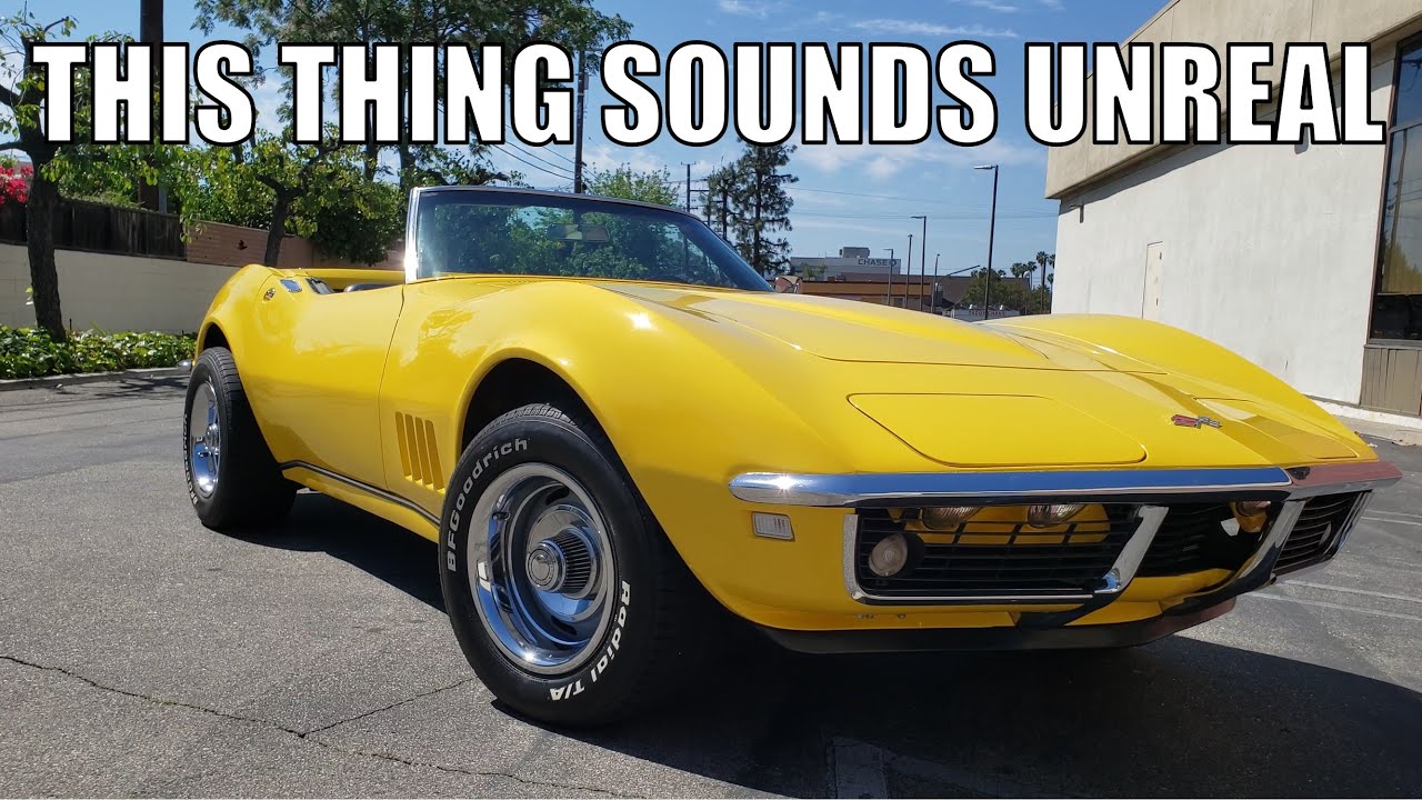 Cruising The Streets On A 1968 Chevrolet Corvette