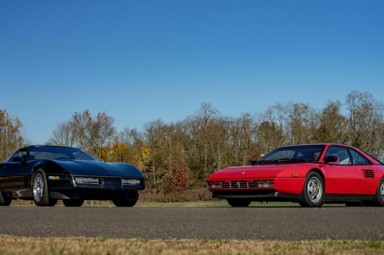 1990 Corvette ZR1 vs 1989 Ferrari Mondial T