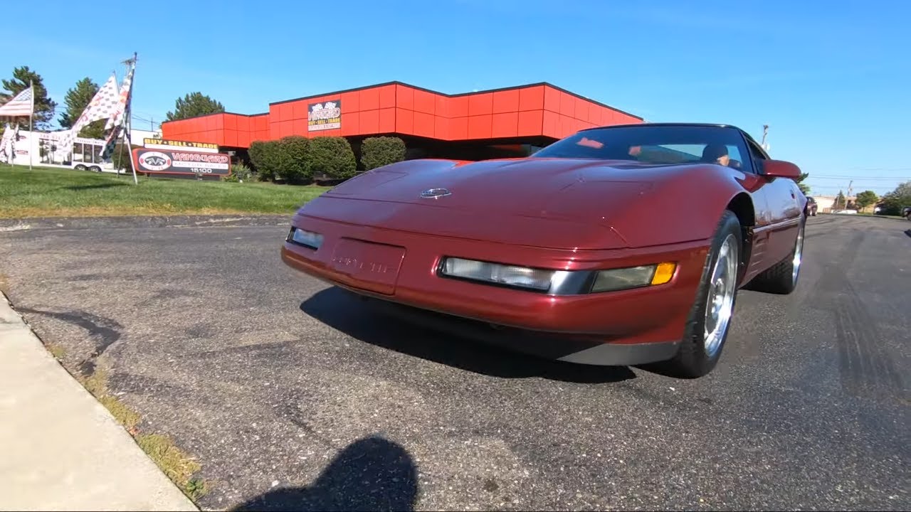 Test Driving The 1993 Chevrolet Corvette 40th Anniversary Edition