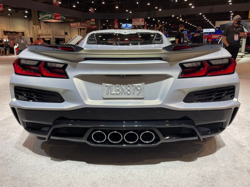 The 2023 Corvette Z06 at the SEMA Auto Show.