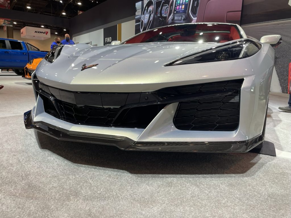 The 2023 Corvette Z06 at the SEMA Auto Show.