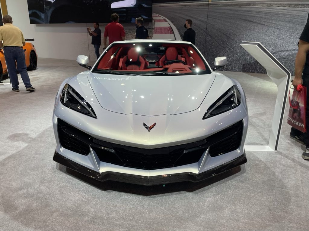 The 2023 Corvette Z06 at the SEMA Auto Show.