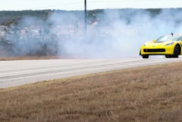 Drifting In A C7 Corvette Z06