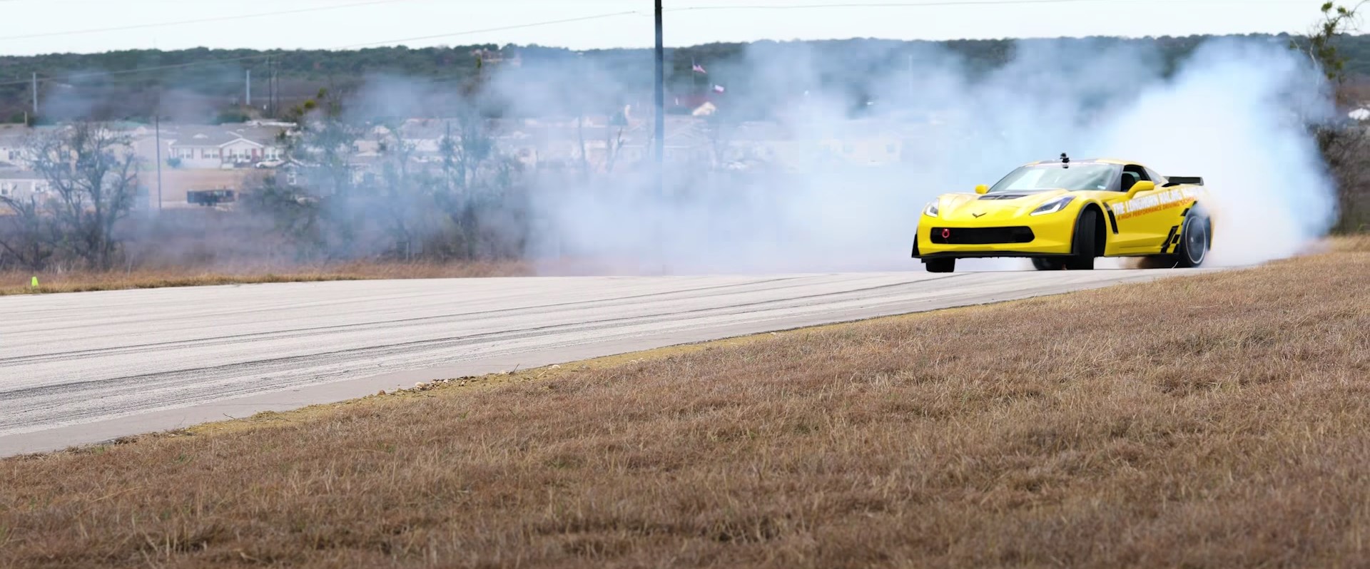 Drifting In A C7 Corvette Z06