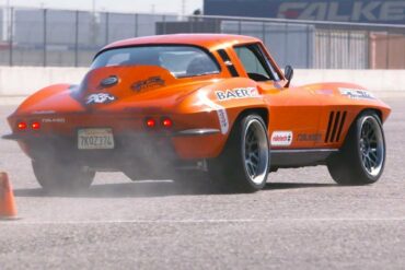This 1965 Corvette Steers Pretty Well On The Track!
