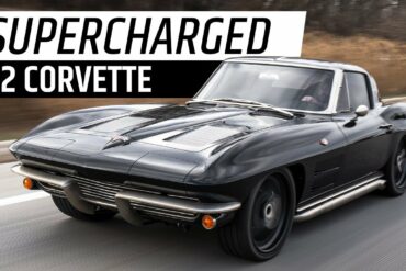 650HP Supercharged 1963 C2 Corvette With RS Fast Track Chassis