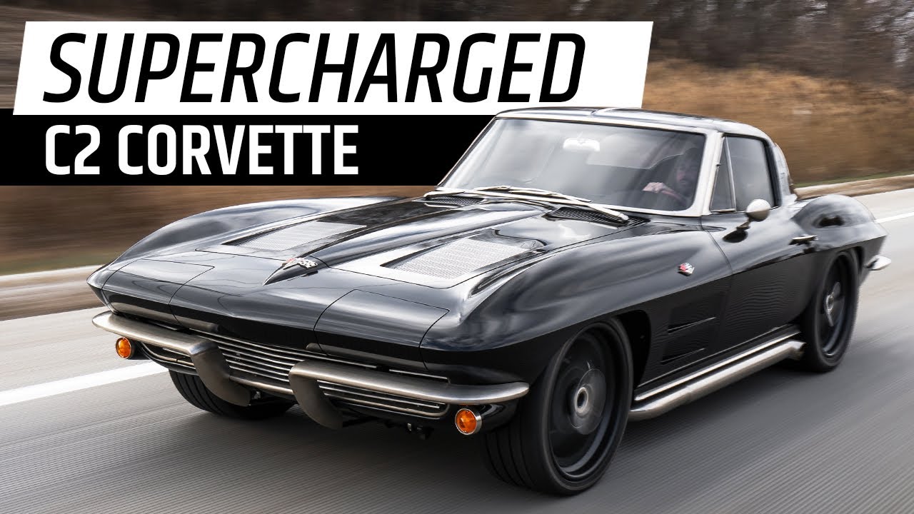 650HP Supercharged 1963 C2 Corvette With RS Fast Track Chassis