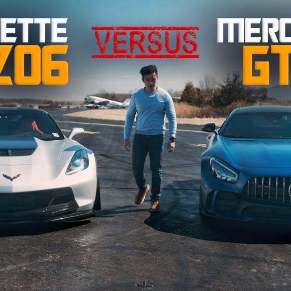 2019 Corvette Z06 American Muscle Meets German Engineering 2020 Mercedes AMG GTR