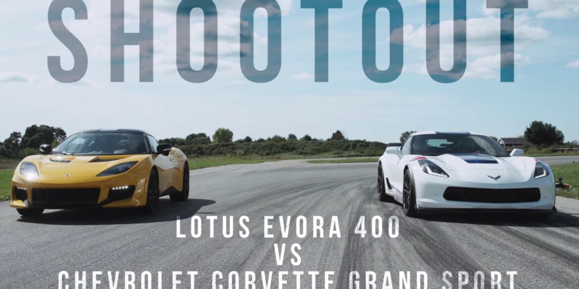 Corvette Grand Sport vs Lotus Evora 400 Shootout
