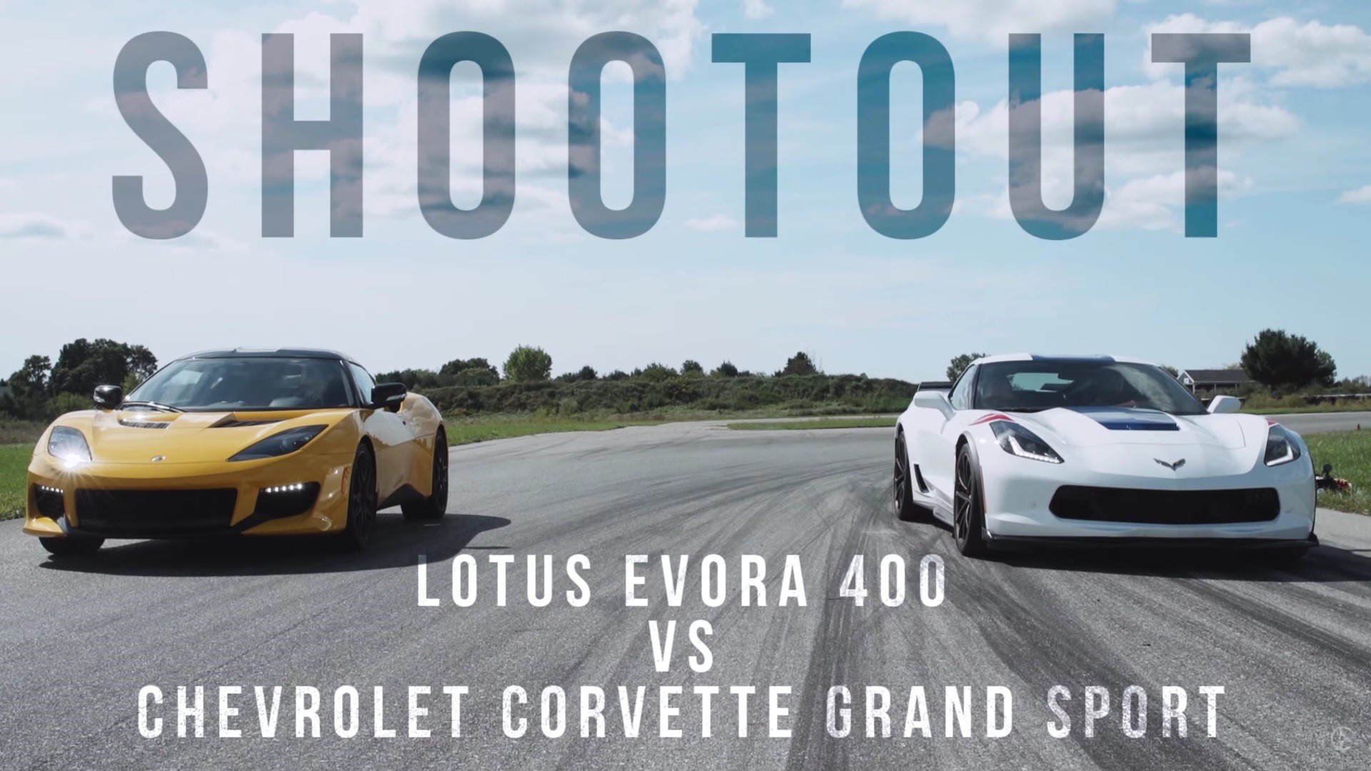 Corvette Grand Sport vs Lotus Evora 400 Shootout