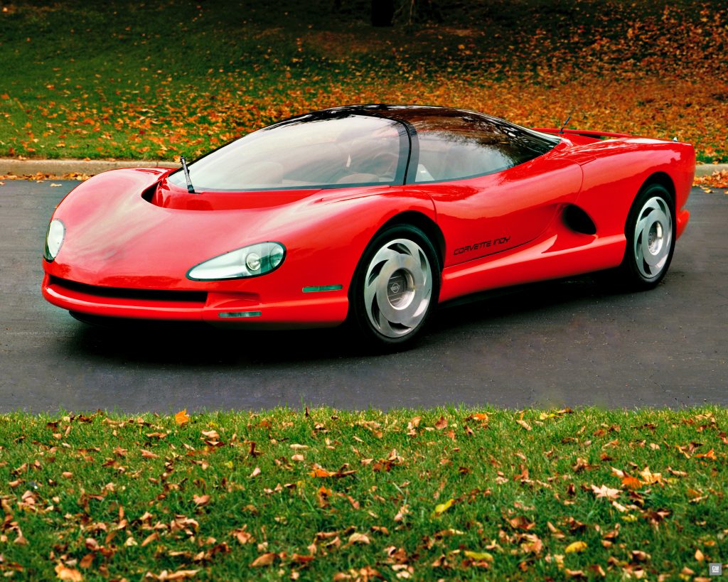 The 1986 Corvette Indy concept. (Image courtesy of GM Media LLC)