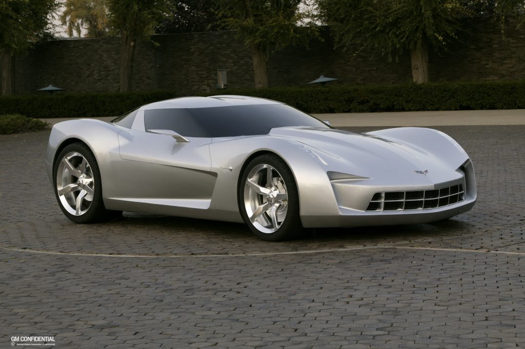 The 2009 Corvette Stingray Concept (Image courtesy of GM Media LLC.)