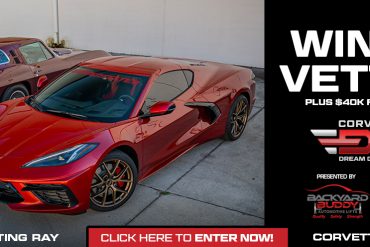 Advertisement for 2022 Corvette Dream Giveaway
