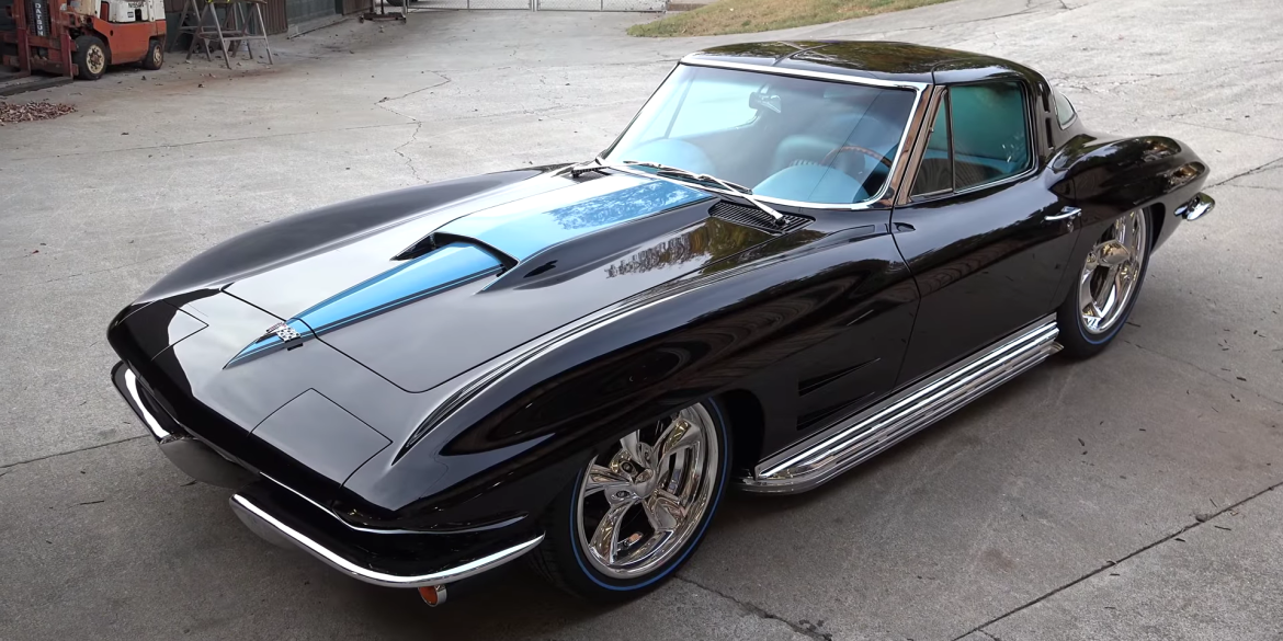 Sleek & Stunning 1963 Corvette By Alloway's Hot Rod Shop