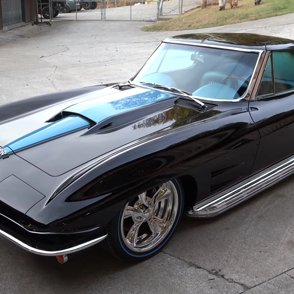 Sleek & Stunning 1963 Corvette By Alloway's Hot Rod Shop