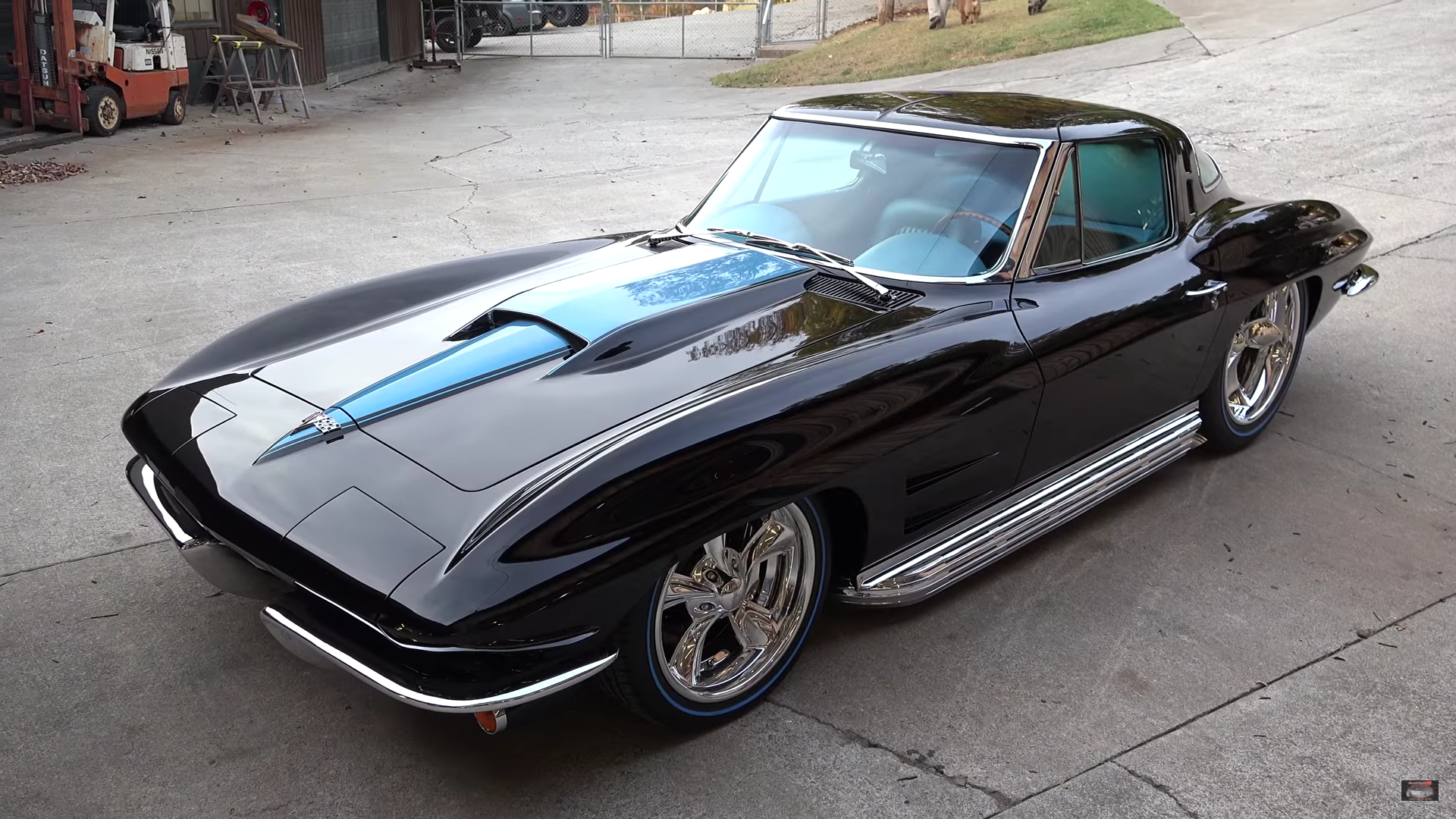 Sleek & Stunning 1963 Corvette By Alloway's Hot Rod Shop