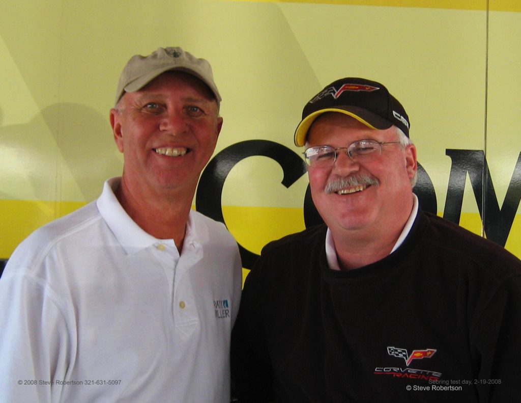 Jim Miller (left) and Gary Pratt (right) of Pratt & Miller Engineering.
