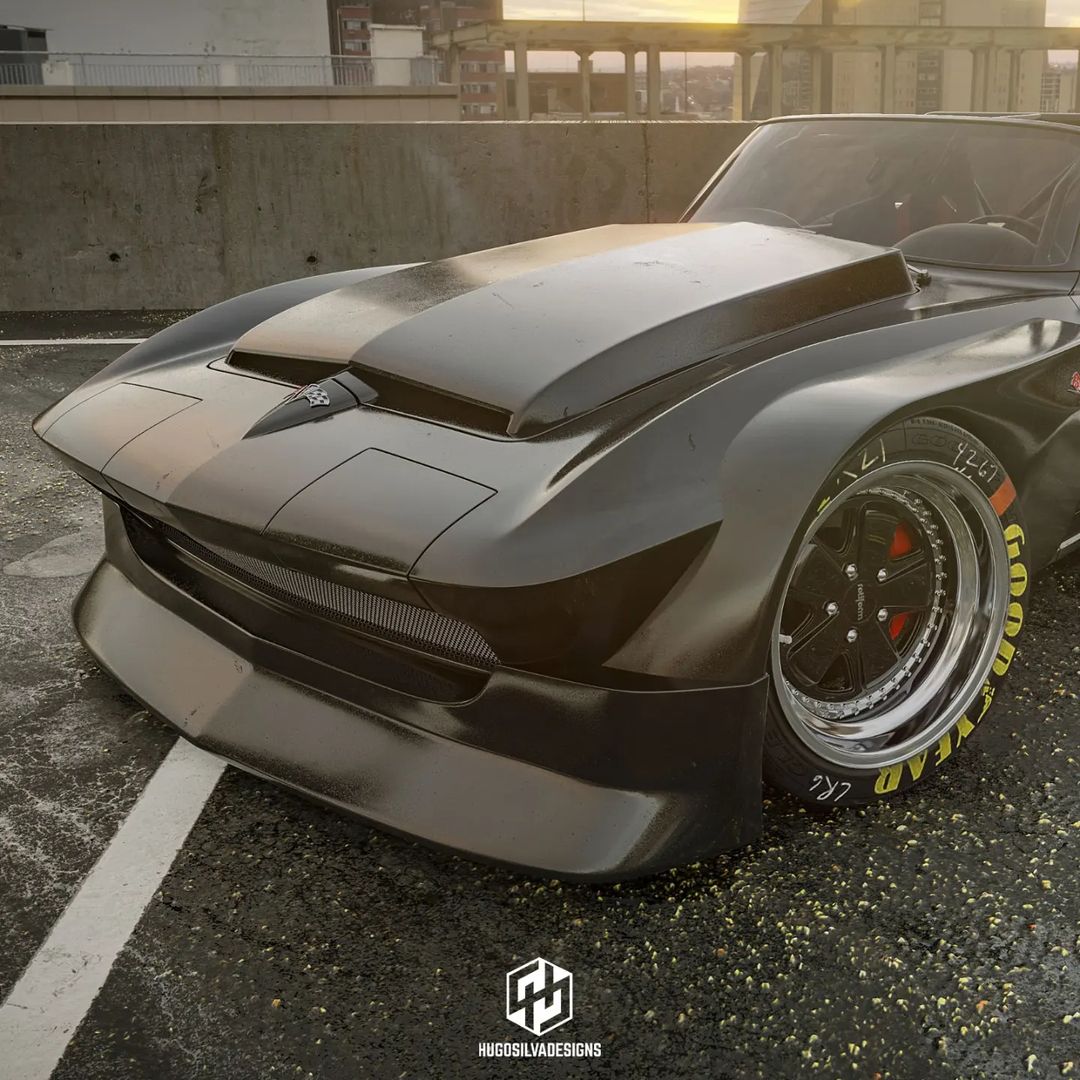 Hugo Silva Design Corvette C2 ALMS rendering