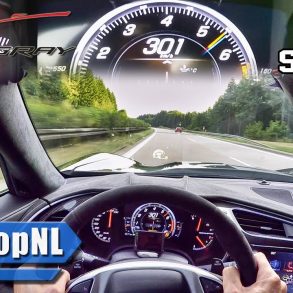 2017 Chevrolet Corvette Stingray On Autobahn