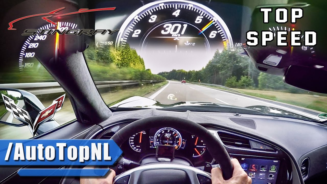 2017 Chevrolet Corvette Stingray On Autobahn