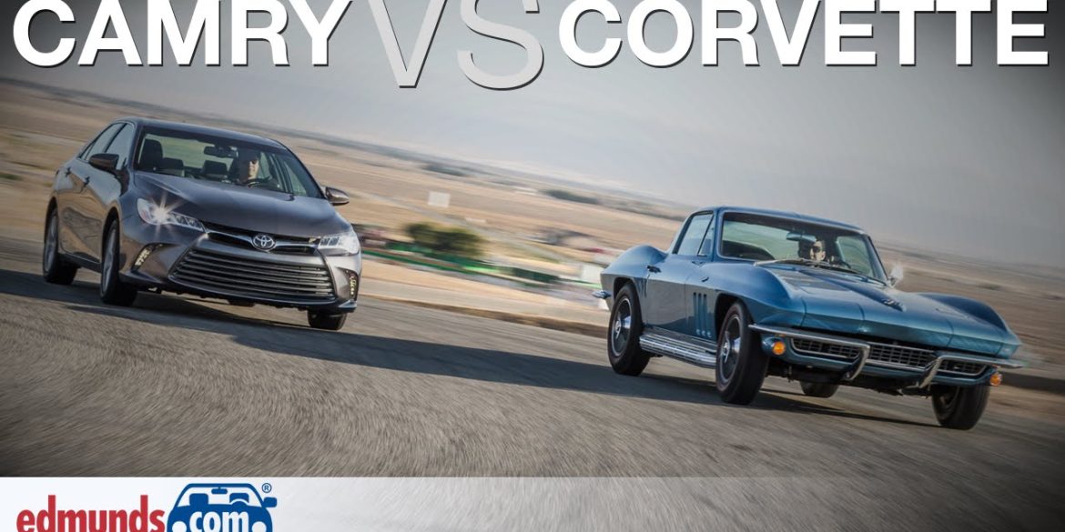 Comparing A 1966 Corvette Stingray Against A Modern Midsize Sedan
