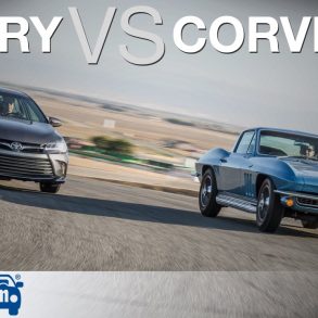 Comparing A 1966 Corvette Stingray Against A Modern Midsize Sedan