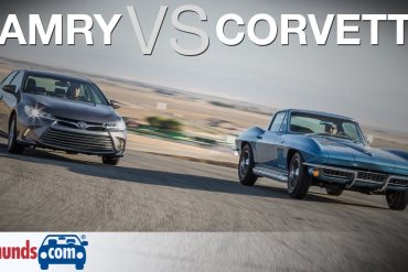 Comparing A 1966 Corvette Stingray Against A Modern Midsize Sedan