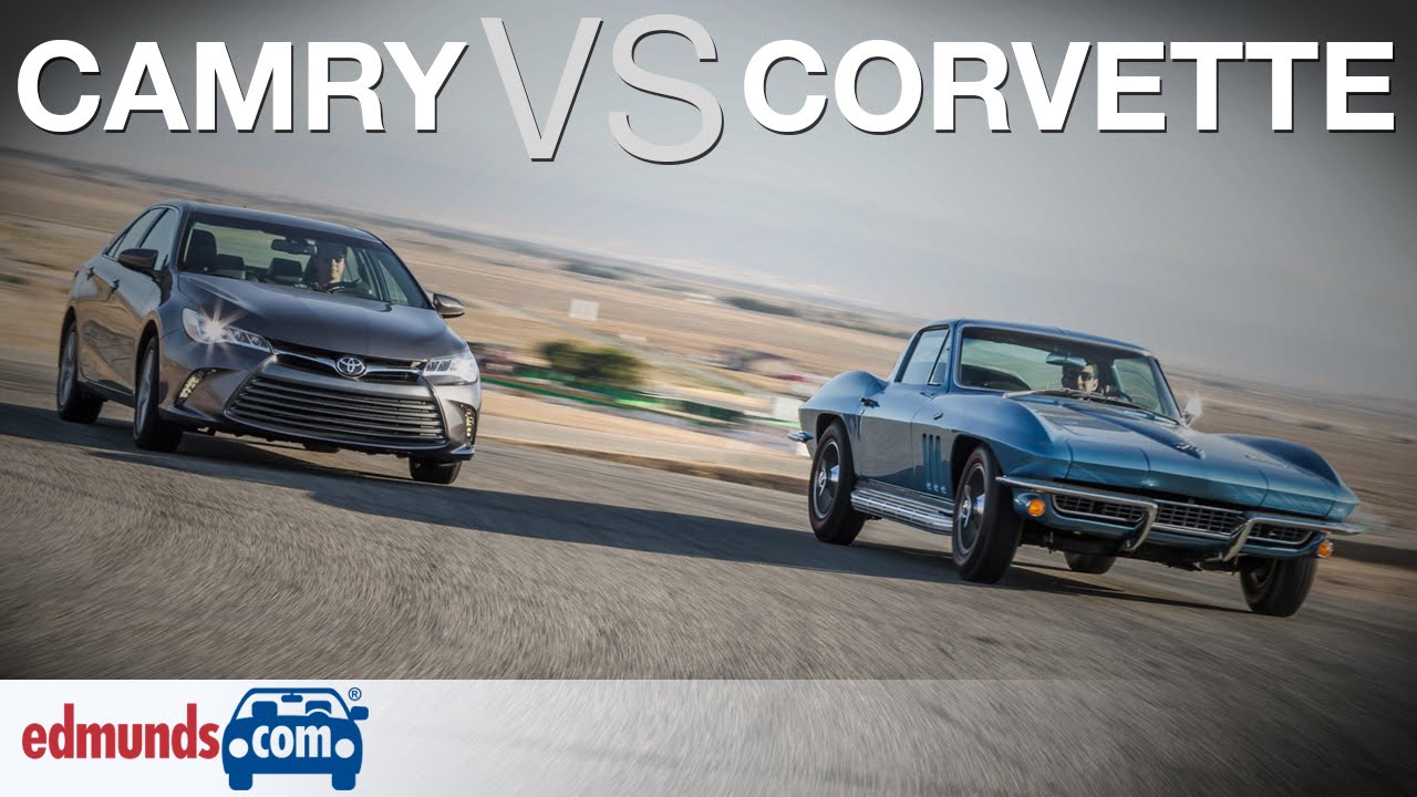 Comparing A 1966 Corvette Stingray Against A Modern Midsize Sedan