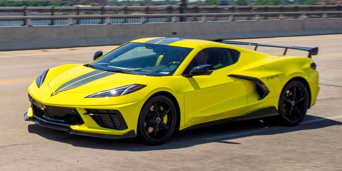 2022 IMSA GTLM Cs.R Accerlate Yellow