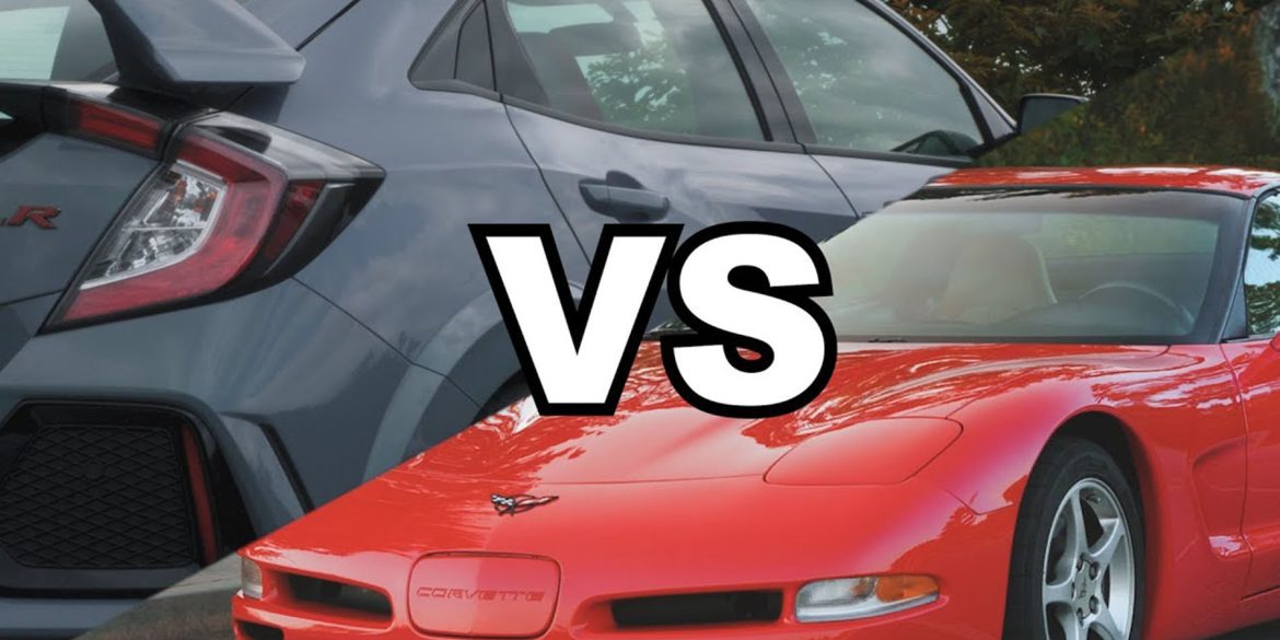 civic and corvette