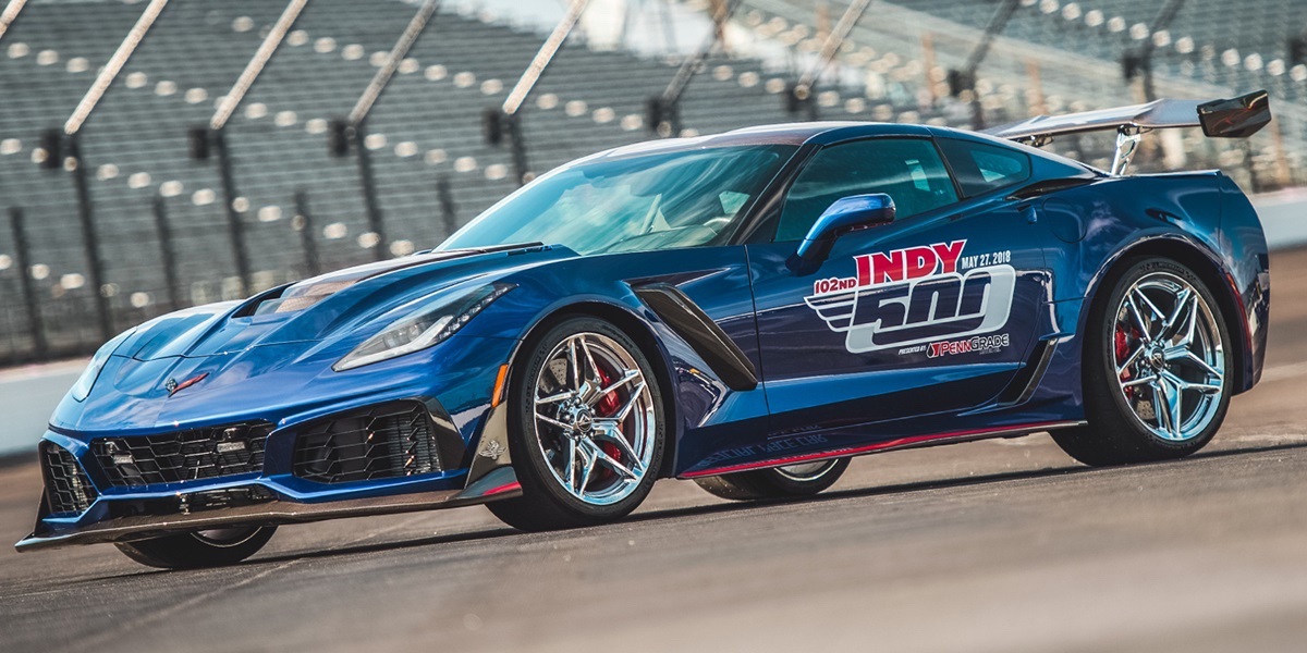Corvette ZR1 as Indy 500 pace car in 2018