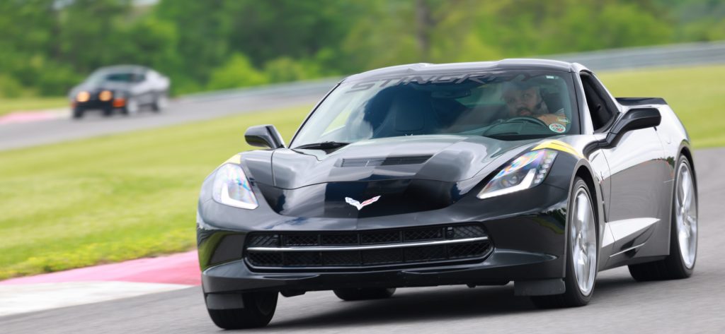 Running tour laps at the NCM Motorsports Park...and as you can see, it's not just for Corvettes!