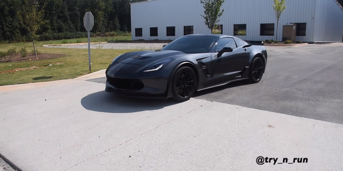 Crazy Sounding Supercharged Corvette Grand Sport