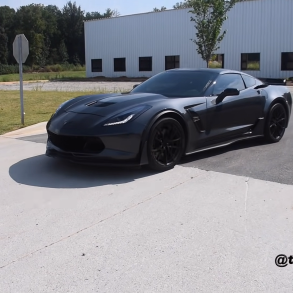 Crazy Sounding Supercharged Corvette Grand Sport