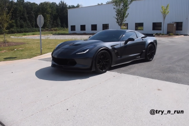 Crazy Sounding Supercharged Corvette Grand Sport