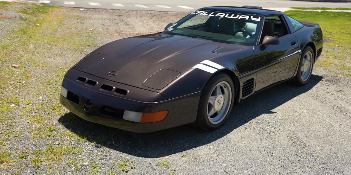 1988 Callaway Twin Turbo Corvette Test Drive